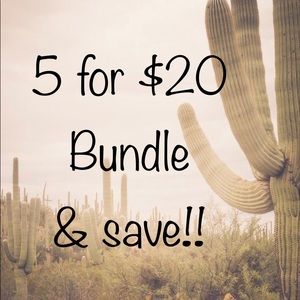 🌵Over 60% of items now 5 for $20🌵